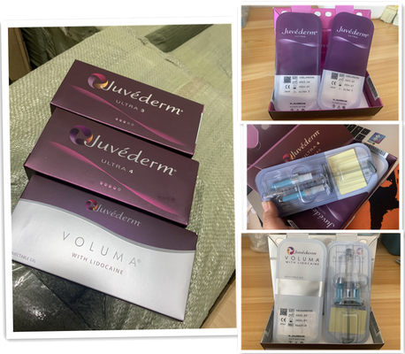 Заполнитель вводимое 2x1ml ухода за лицом Juvederm Hyaluronic кисловочный дермальный
