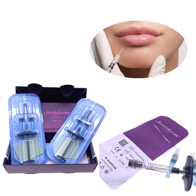 Крест игл шприца заполнителя 2x1ml Juvederm дермальный соединил впрыску губы геля