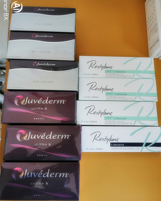 Вводимая впрыска Juvederms заполнителя заполнитель ультра 3 HA дермальный для тома губы