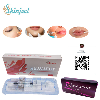 Створка Chin вводимой щеки заполнителей губ 2ml Skinject глубокой HA дермальной Nasolabial