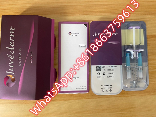 Juvederm ультра 4 впрыски дермальных заполнителя Hyaluronic кисловочных для губ