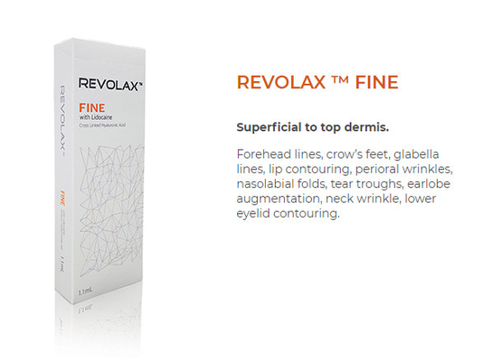 1,1 Ml Revolax с Ce заполнителя ШТРАФА ГЛУБОКИМ SUB-Q Lido вводимым дермальным отметили