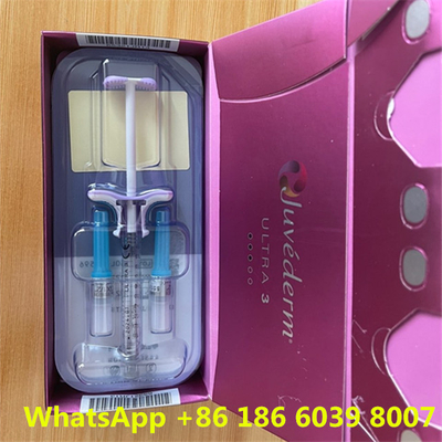 Hyaluronic кисловочная впрыска Juvederms ультра 3 дермального заполнителя вводимая для тома губы