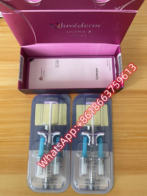 Заполнителя губы Juvederm Ultra3 Hyaluronic кисловочное дермальное дермального вводимое