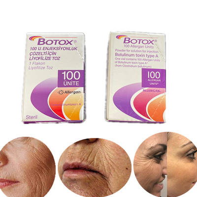 Тип английского варианта Botulinum токсин 100 Iu Allergan  для морщинок