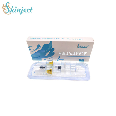 Заполнитель впрыски Skinject 2ml продуктов красоты Hyaluronic кисловочный дермальный с Lido для стороны