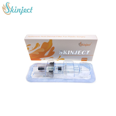 Заполнитель впрыски Skinject 2ml продуктов красоты Hyaluronic кисловочный дермальный с Lido для стороны