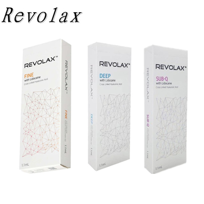 Впрыска заполнителя Кореи 1.1ml Revolax соединенная крестом дермальная для лицевых томов