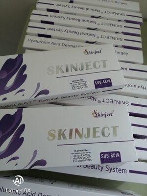 впрыска заполнителя 20ml Skinject Hyaluronic кисловочная дермальная для пластической хирургии