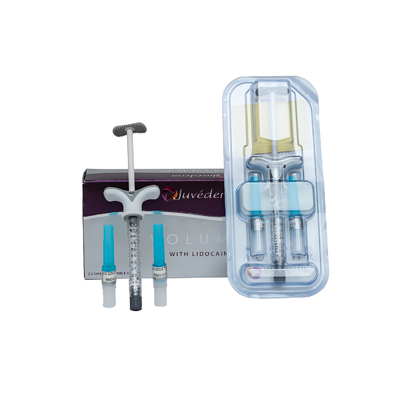 Контурить Chin щеки геля заполнителей Juvederm Voluma 2x1ml Hyaluronic кисловочный дермальный