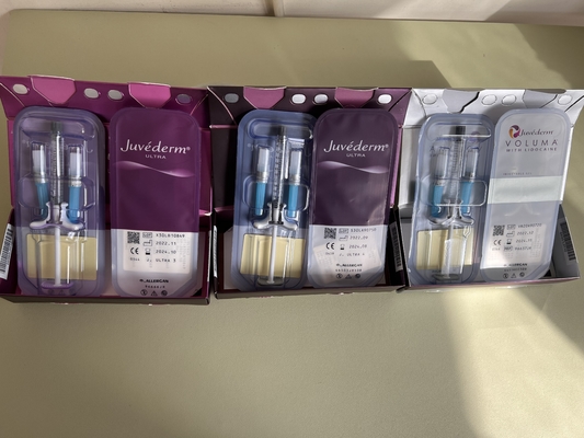 Морщинки извлекая заполнитель соединенный крестом Hyaluronic кисловочный 2pcs Syringes*1ml/Box