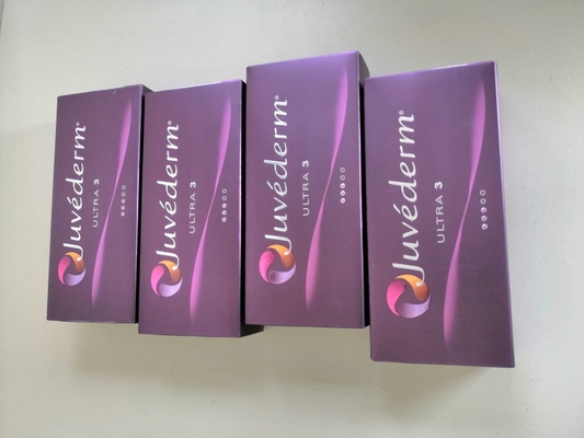 Juvederm ультра 3 Crosslinked Hyaluronic кисловочные впрыски на морщинки 8-12 месяцев продолжительности