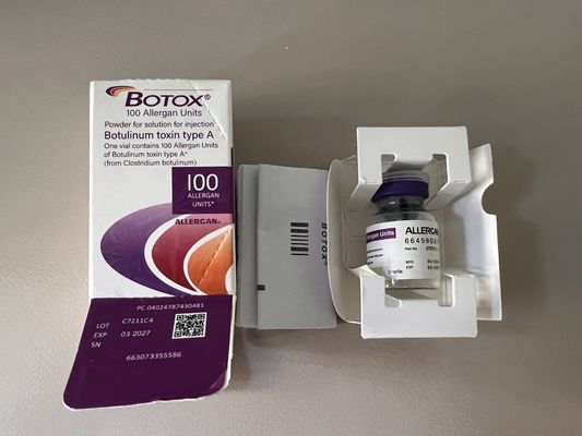 100u Безопасный косметический ботулотоксин Allergan Botox для ухода за лицом
