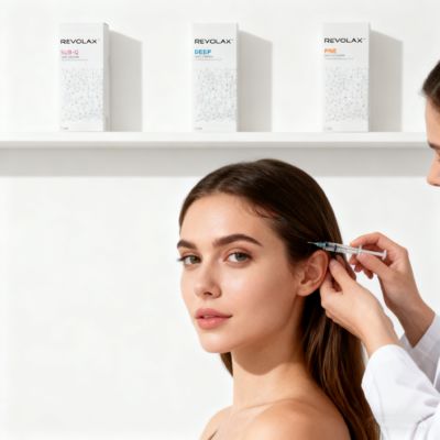 Revolax 1.1ml Deep Lip Filler Cross-Linked Gel Hyaluronic Acid Injection Lips Dermal Filler