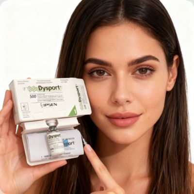 Ботулинический токсин 500U Диспорт уменьшает мимические морщины и восстанавливает гладкость кожи