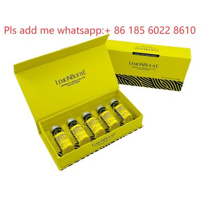 Лимонная бутылка Липолиз растворяющий жир раствор Инъекционная потеря веса