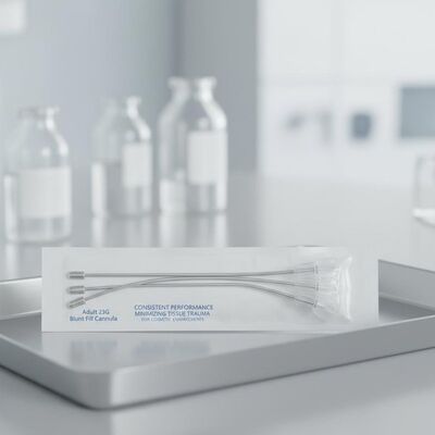 Тупозаполняющие канюли для взрослых 23G обеспечивают стабильную производительность и минимизируют травму тканей во время косметических улучшений