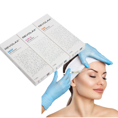 1.1 мл Revolax Deep HA Dermal Filler для глубоких морщин лица Добавить объем губам