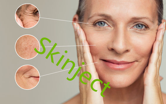Впрыски губы заполнителя Skinject точные HA дермальные