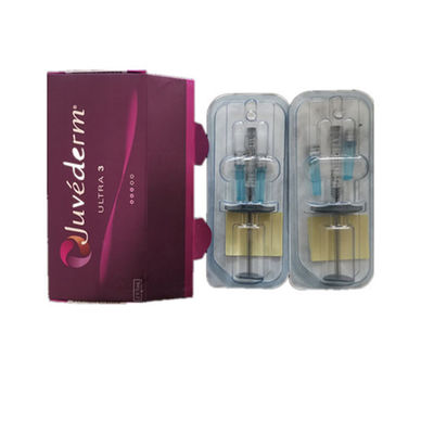 Заполнитель ультра 3 Hyaluronic кисловочный дермальный 2ml Juvederm для повышения губы