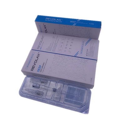 Заполнитель 1.1ml Revolax глубокий Hyaluronic кисловочный лицевой с