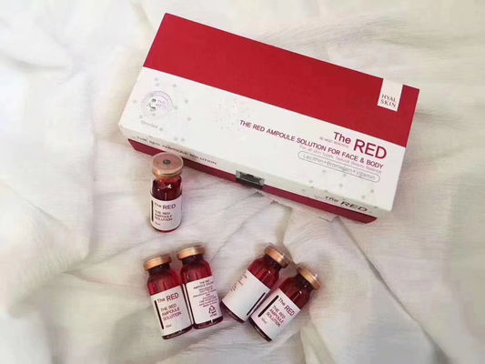 Красные липолитические впрыски решения 5x10ml жирные уменьшая