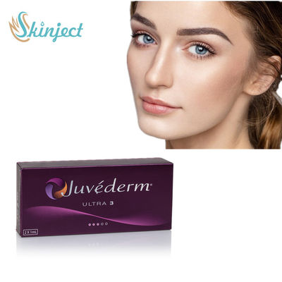Впрыска геля вводимого дермального заполнителя ультра 3 Juvederm Hyaluronic кисловочная