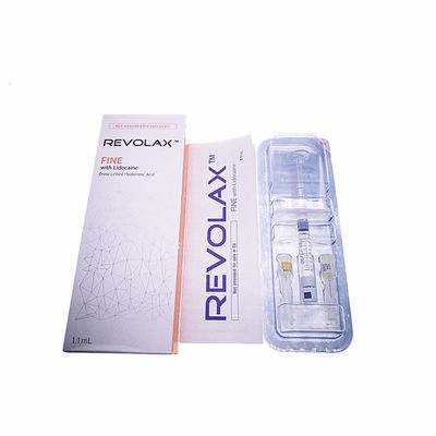 впрыски губы 1.1ml глубокие Revolax Hyaluronic кисловочные