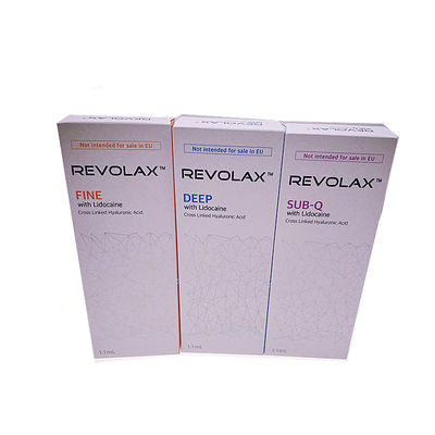 впрыски губы 1.1ml глубокие Revolax Hyaluronic кисловочные