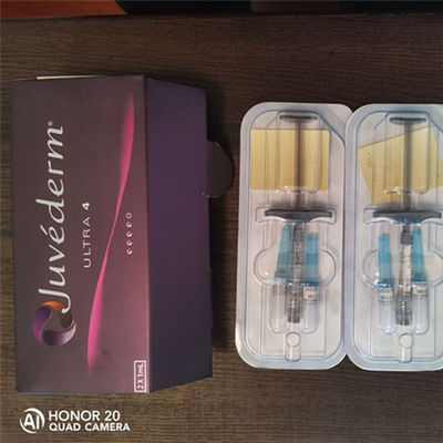 Hyaluronic кисловочный дермальный заполнитель Juvederm ультра 3 и ультра 4 для заполняя морщинок 2*1ml
