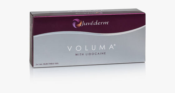 Заполнители геля Juvederm Voluma 2x1ml Hyaluronic кисловочные вводимые