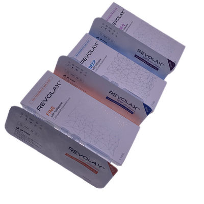 Заполнители Revolax Hyaluronic кисловочные лицевые для лицевого увеличения