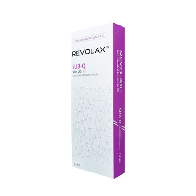 Заполнители Revolax Hyaluronic кисловочные лицевые для лицевого увеличения