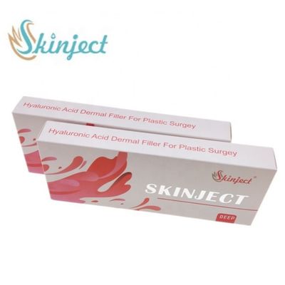 Вводимым заполнитель соединенный крестом Hyaluronic кисловочный 1ml 2ml 5ml для щеки Chin носа
