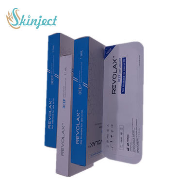 Крест Revolax 1.1ml соединил Hyaluronic кисловочный дермальный заполнитель