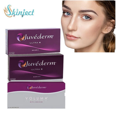 Вводимые Hyaluronic кисловочные лицевые заполнители Juvederm ультра 3 ультра 4 Voluma