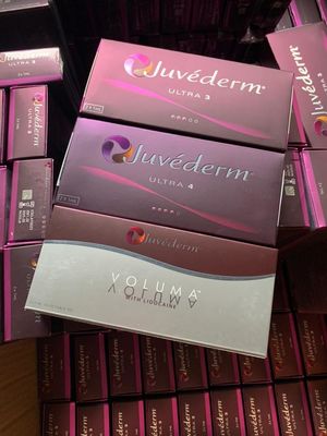 Сторона заполнителя Juvederm Hyaluronic кисловочная дермальная заполняя дермальную впрыску ультра 3 заполнителя