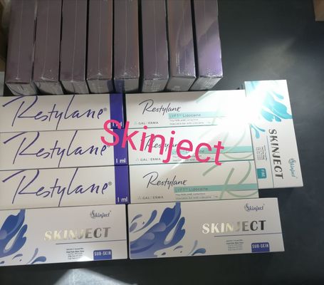 Hyaluronic кисловочный гель Juvederm заполнителя стороны 2x1ml вводимый