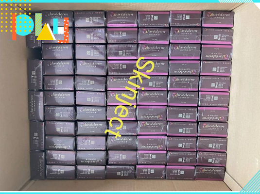 Hyaluronic кисловочный дермальный заполнитель Juvederm Juv смотрит на заполняя дермальный заполнитель