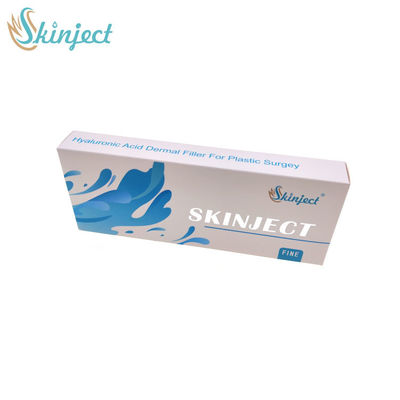 Точным форма соединенная крестом Skinject Hyaluronic кисловочная дермальная заполнителя геля 2ml