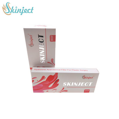 Увеличение губы заполнителя 1ML Skinject Hyaluronic кисловочное дермальное лицевое заполняя