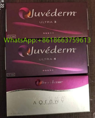 Hyaluronic кисловочный дермальный заполнитель Juvederm заполнитель стороны увеличения ультра 3 губ