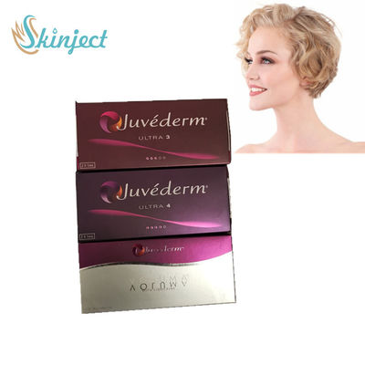 Juvederm заполнитель дермального заполнителя увеличения ультра 3 губ Hyaluronic кисловочный лицевой