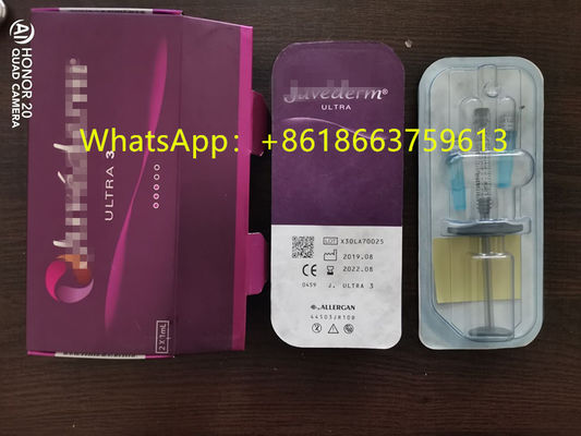 Juvederm заполнитель ультра 3 Hyaluronic кисловочный губ дермальной стороны заполнителя заполняя