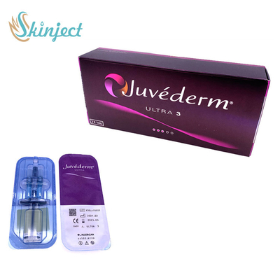 Вводимое Juvederm ультра 3 дермального заполнителя губ Hyaluronic кисловочных