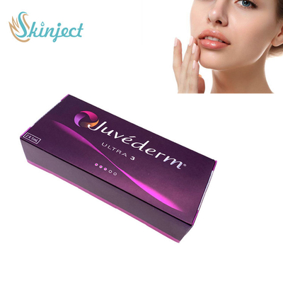 Увеличение губ дермального заполнителя Juvederm Ultra3 Hyaluronic кисловочное лицевое