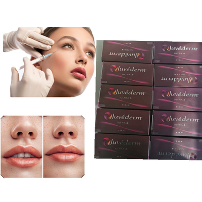 Заполнитель Juvederm заполнителя геля губы Hyaluronic кисловочный дермальный ультра 3 ультра 4