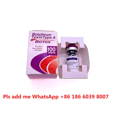 Botulinum тип впрыска Btx 50u 100u 200u Allergan впрыски морщинки токсина
