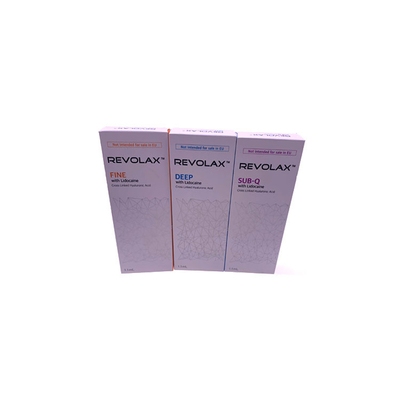Глубокий Hyaluronic кисловочный заполнитель 24mg/Ml HA Revolax впрыски дермальный