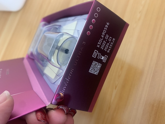 Заполнитель ультра 3 Juvederm заполнителя губ стороны заполняя Hyaluronic кисловочный дермальный